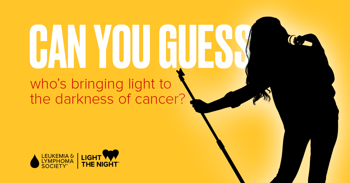 BloodCancerUtd's tweet photo. A special superstar will be surprising #BPDCN survivor Caitlin on 11/13 at 2PM ET in our @LightTheNight #RandomActsOfLight movement! Can you guess who the celebrity might be? โญ Write your guess and tag the celeb below. ๐ Stay tuned for the big reveal. It will be "Worth It"! https://t.co/IKHqOnXUkt