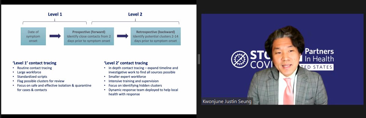 How has  @PIH and the Massachusetts Contact Tracing Collaborative incorporated retrospective tracing into their approach?  @kj_seung explains how they have expanded their protocols beyond the standard WHO/CDC approach.