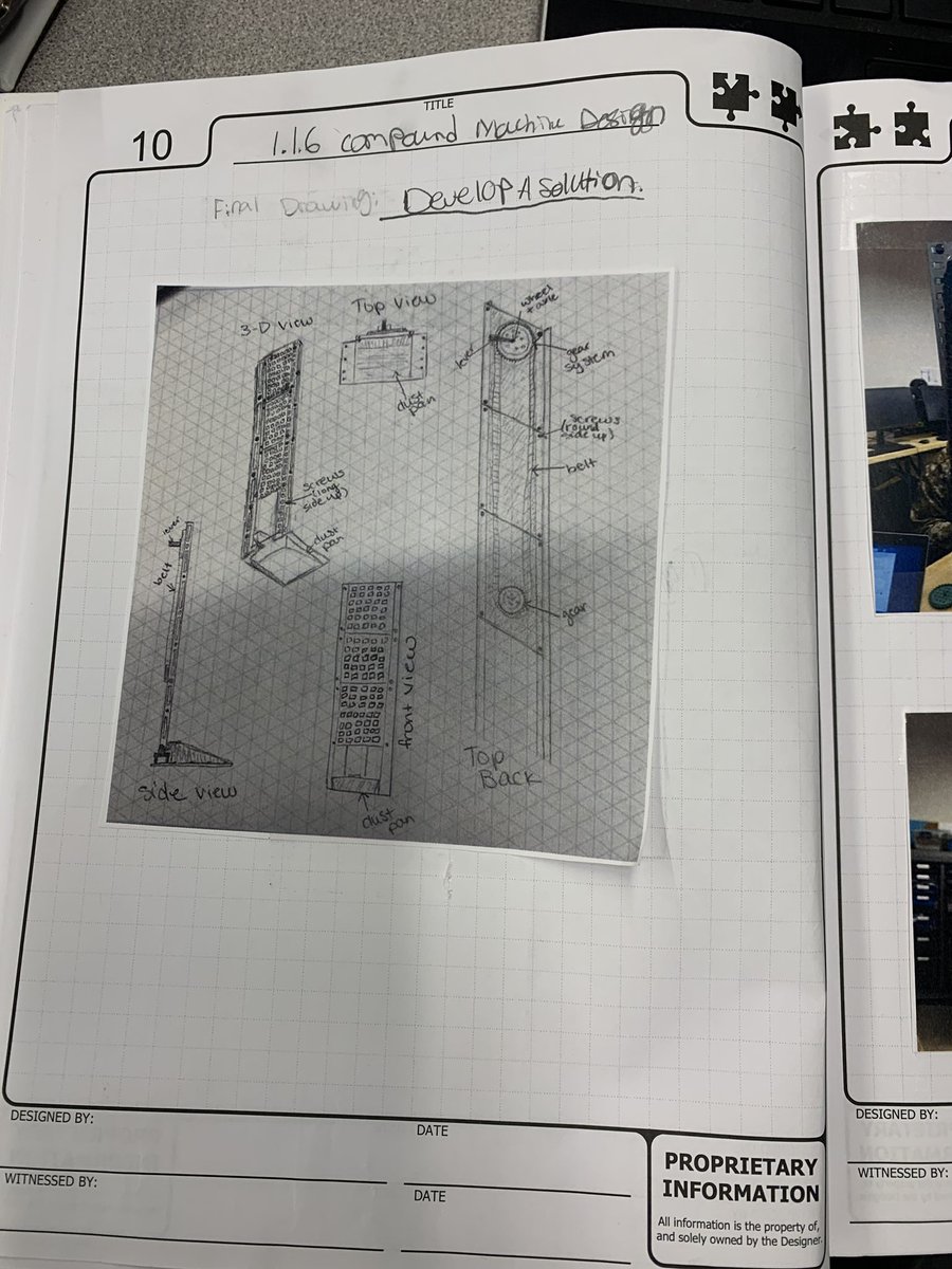 katieatowler's tweet photo. Engineering students create compound machines to solve problems . They communicated with a client, brainstormed as a team, collaborated in the design and build, & now prepare to present the design to their client. EHS: Devon, Drew. NHS: Lydia, Ethan, Jose. S’land Christian: Ethan https://t.co/SkvYkdQtgj