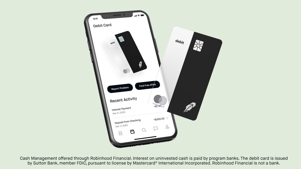 Robinhood Replaces Its Cash Management Product With a New Cash Card -  Fintech News America