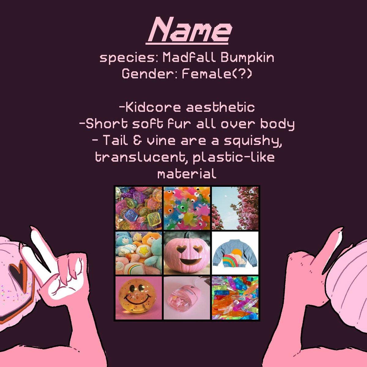 MapleApocalypse's tweet photo. Madfall Bumpkin
-OPEN-
OTA!
This girl still needs a home!
I'm now looking for a unique OC to trade her for!
Please post any OC you may want to trade for her and I'll reply saying if they are what I'm looking for!
#pumpkin #furry #FurryAdopt #trade #unique #madfall #OC https://t.co/t9GQHbtzO4