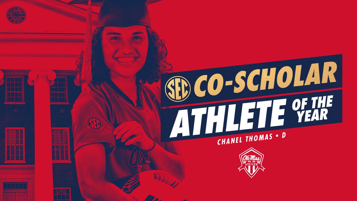 OleMissSoccer's tweet photo. 𝐒𝐭𝐮𝐝𝐞𝐧𝐭. 𝐀𝐭𝐡𝐥𝐞𝐭𝐞.

So proud of you @CDagerr!

#HottyToddy | #WeOverMe https://t.co/UUijn7sEY6