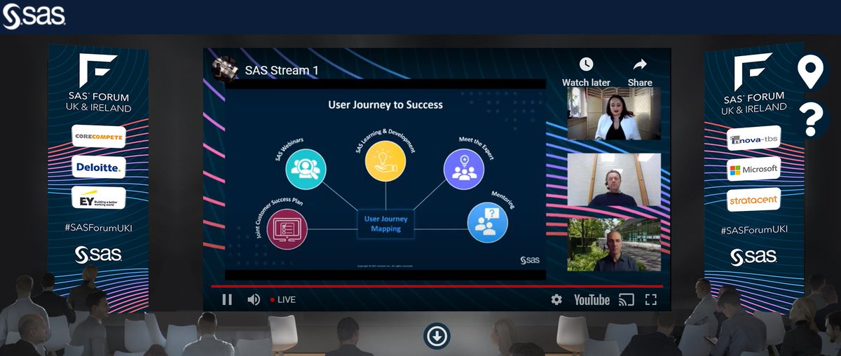 Lauren_Wood13's tweet image. 3 tips if you are new to SAS:
1. Create your SAS Profile
2. Engage with SAS
3. Together we will help you deliver value back to your company

#SASForumUKI