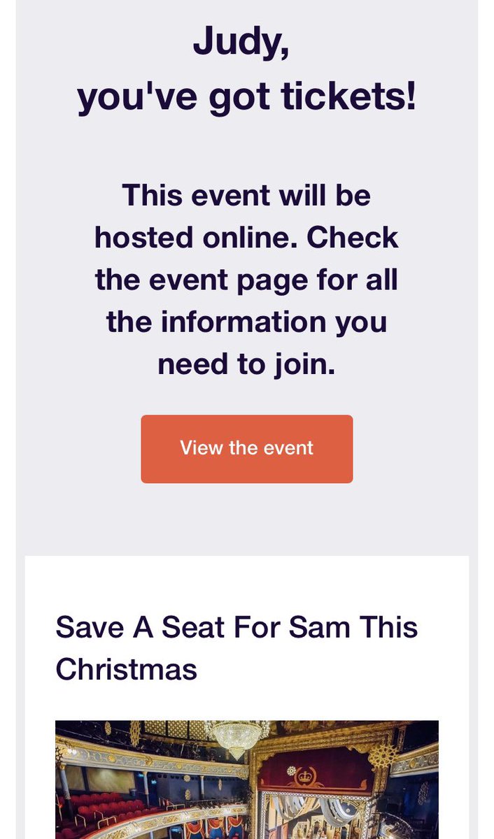 judithannd23's tweet image. Just got my #SaveASeatForSam 
@SaveASeatForSam for 12/12/20. Did you?? 
@Witchhuntdiary 
@ladybay8