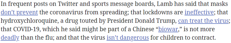 2a/ I'm not well versed on biowar, but my sense is if you're trying to discredit someone, you shouldn't start the article with a list of things that he's gotten right.