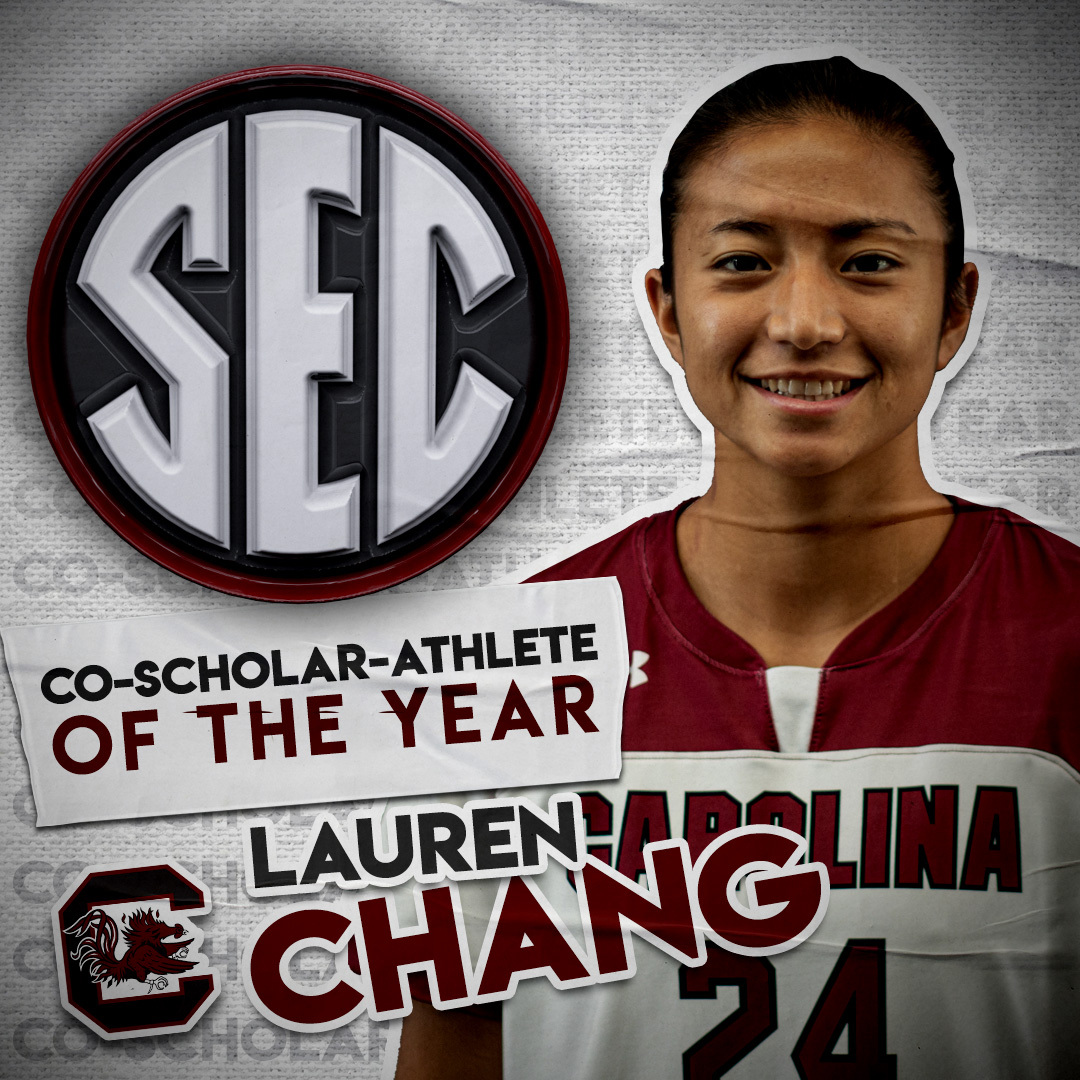 SEC's tweet photo. 2020 #SECSOC Scholar-Athletes of the Year:

🏆 Chanel Thomas
🏆 Lauren Chang https://t.co/Ses3odbVLf