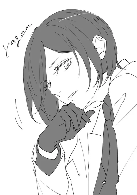 #刀剣男士の流し目が見たい

⚠️髪型変更有
再掲祭りですけどこんなんどうでしょう 