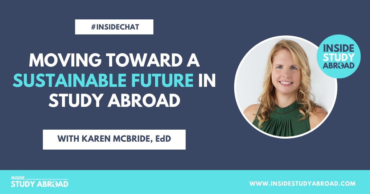What is international education's responsibility when it comes to climate change?

Join us live today at 1pm CT for a conversation with Karen McBride, Founder of Bound International. #ClimateActionNow 

insidestudyabroad.com/chat