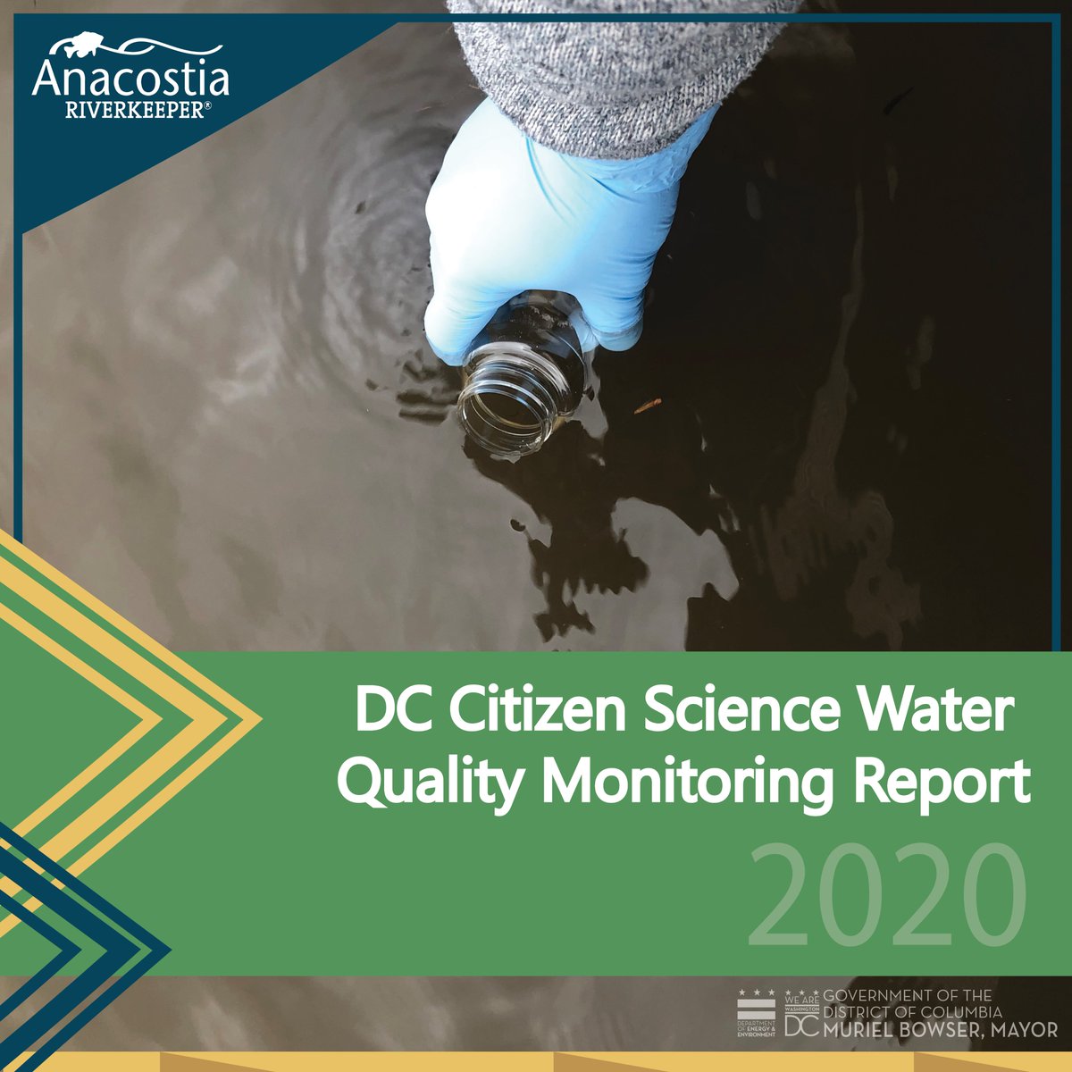 AnacostiaRrkper's tweet photo. How was water quality in our District waterways this year?

What IS in the water?💧🦠 

Find out in the first annual DC Citizen Science Water Quality Report 2020: https://t.co/yA4l14f0gG

#whatsinthewater #dccitizenscience #waterquality https://t.co/E8f6YDstGK