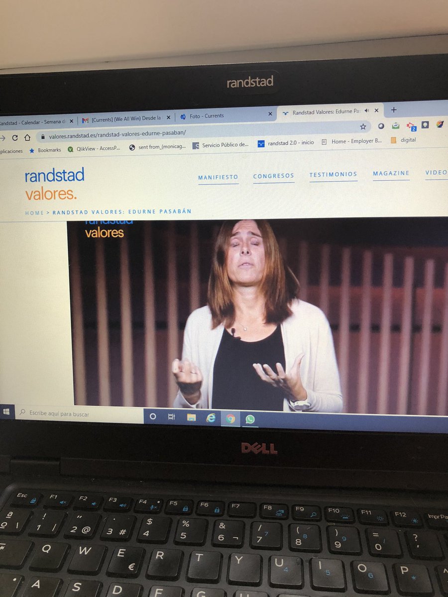 “En la vida, cuando tengas dos caminos entre los que elegir, elige lo que te dicte el corazón, porque ningún camino es fácil”, <a href="/Edurne_Pasaban/">Edurne Pasaban</a> en #RandstadValores