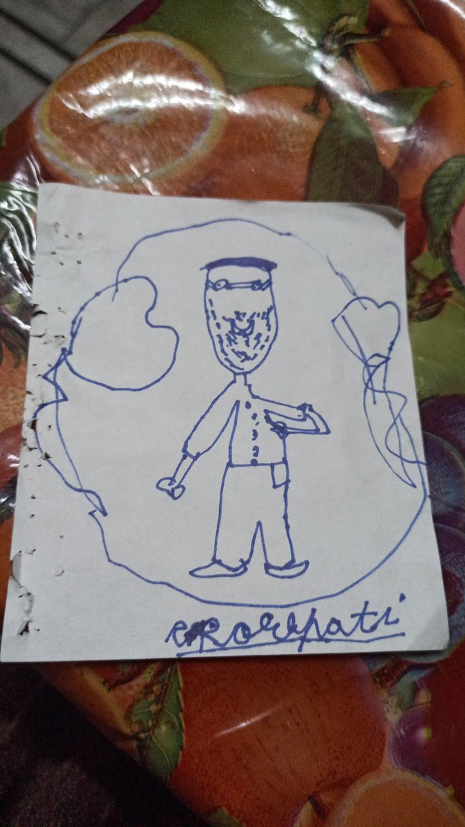 ShonaSinghal's tweet photo. #Crorepati #KBC #SonyLIV Kids are #future of country - made by 6 year old Divisha Singhal @SonyTV @ravisin48493007 @ABPNews @SrBachchanclub @SrBachchan https://t.co/77r4JaMLDe