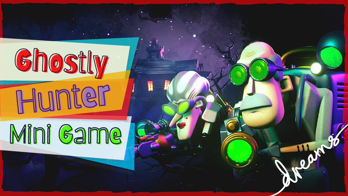 Ghostly Halloween Fun! An excellent mini game 🧐😘😎
<a href="/mediamolecule/">Media Molecule</a> #madindreams #dreamsps4 #PS4share 

 youtu.be/CBiagKjjlqs