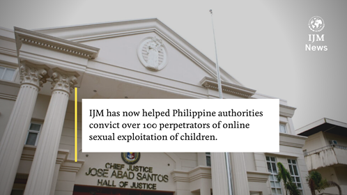 sharon_cohnwu's tweet image. Celebrating a big milestone this month: 100 convictions obtained by government prosecutors in online sexual exploitation of children cases. Incredibly proud of the work @IJM legal teams are doing in the Philippines to #endOSEC! #endtrafficking
