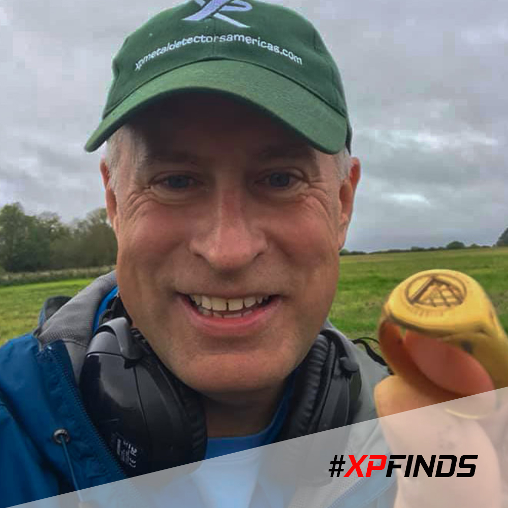 xpdetectors's tweet image. Congratulations to one of our many USA Deus users, John Rebman while on a UK detecting hoilday found this gold manorial signet ring from 1600 to 1640. #XPMetalDetectors