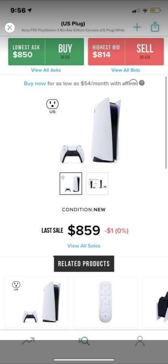 WhereIsDopa's tweet photo. Why in the fuck did you all think it would be smart to have ppl reserve the PS5 just for them to price hike it; and sell it like what fucking idiots 🤦‍♂️ @PlayStation https://t.co/tEbfrq5HEM