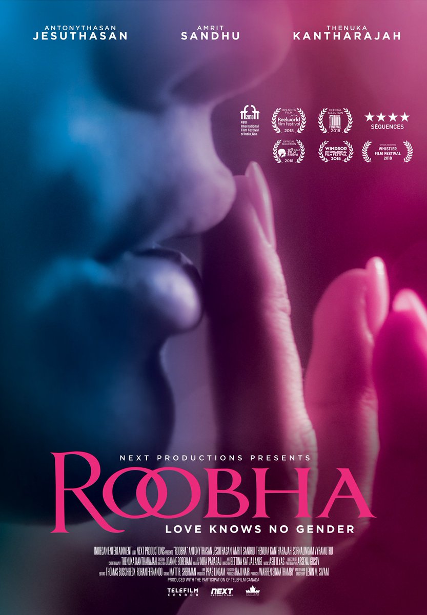 WSinnathamby's tweet photo. 'Roobha' to be released  in Canada and USA on Nov. 17, 2020.
Watch it on Amazon Video, iTunes, InDemand, Vudu, Google Play &amp; Bell VOD. https://t.co/qZOy3TkIwV