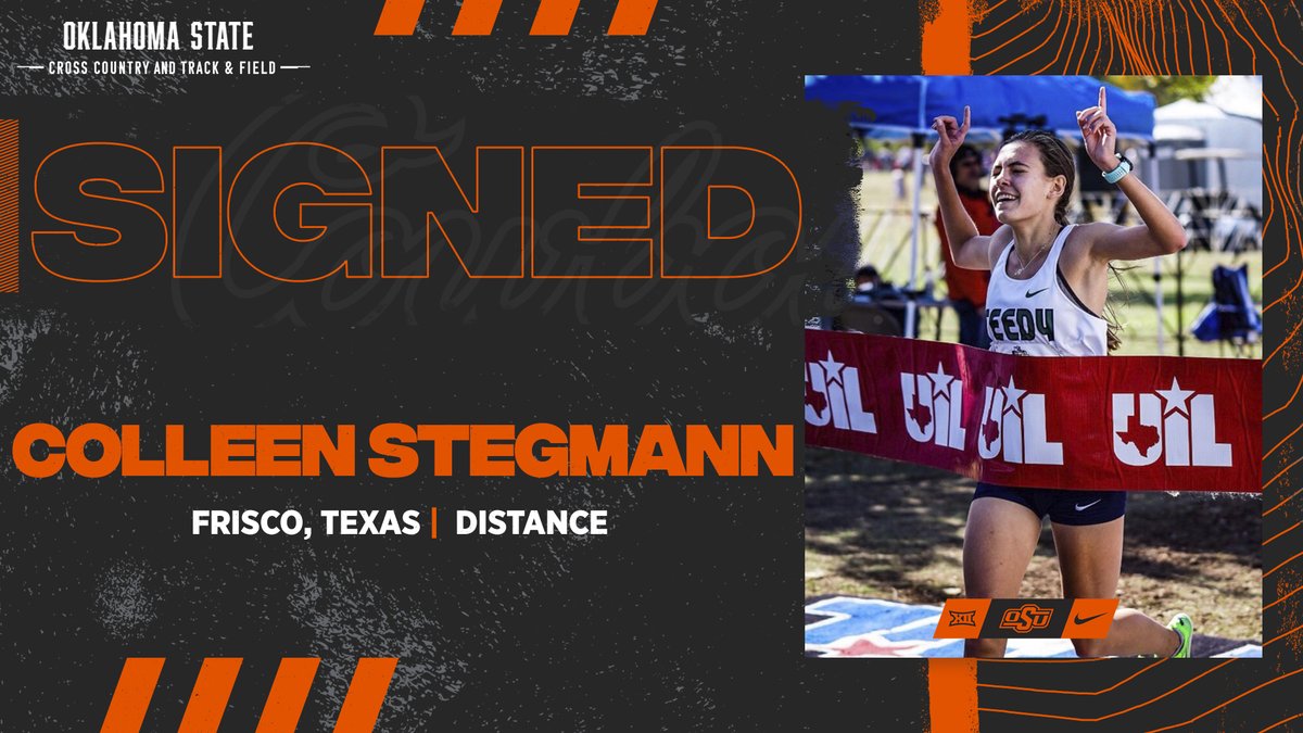Welcome to Stillwater, Colleen Stegmann!

#GoPokes | #run4okstate
