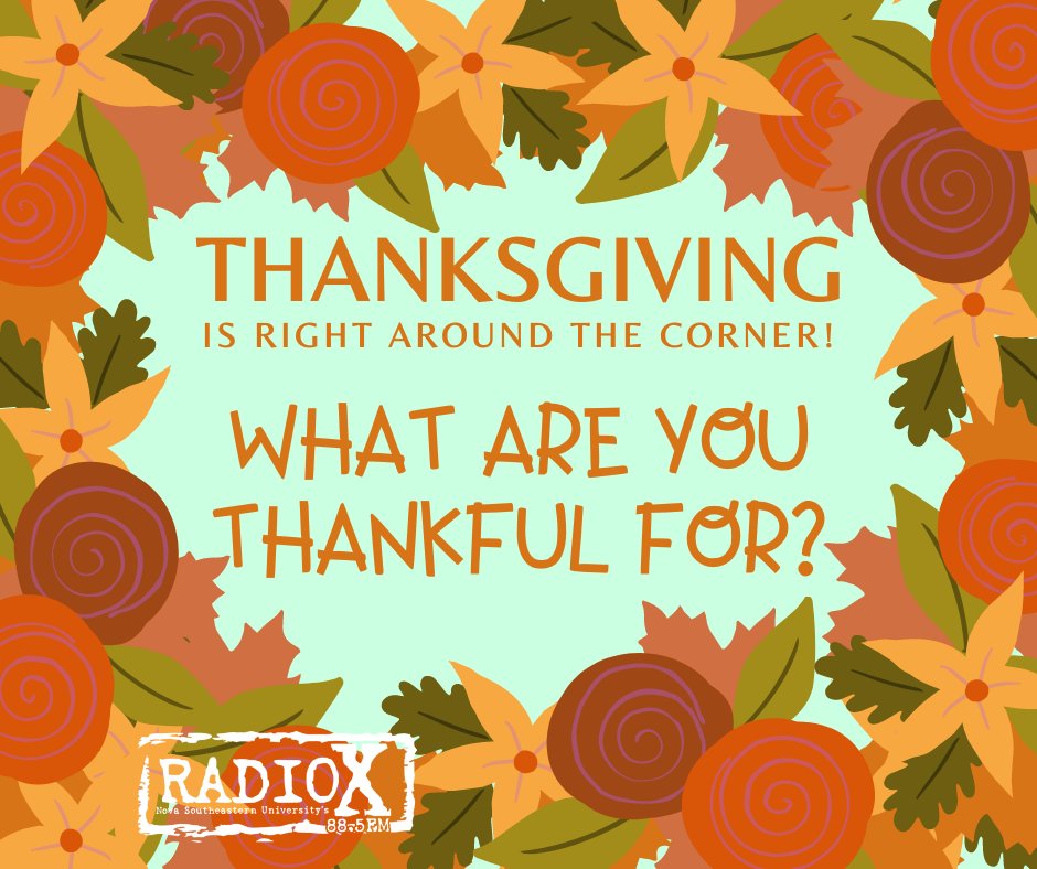 nsumakoradio's tweet photo. 🍂🧡Let us know what your thankful for this Thanksgiving season! 🧡🍂  #Thanksgiving #Thanksgiving2020 https://t.co/ScjcsrQb2H