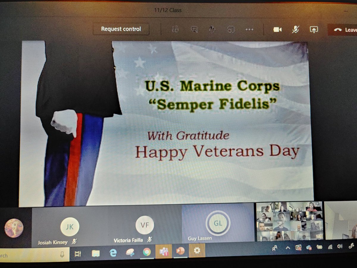 Mr. Lassen joined our class today!  Thank you for the awesome Veteran's Day presentation and for your service! <a href="/FazioSally/">Mrs. Fazio 💜</a> <a href="/SEPTAOldBridge/">SEPTA of Old Bridge</a> <a href="/OB_Dougherty/">Christine Dougherty</a>