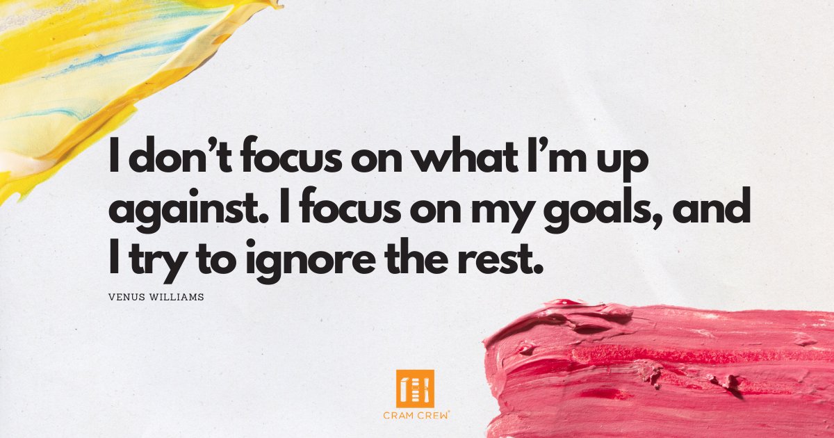 CramCrew's tweet image. Venus Williams started meeting her goals at the age of seven by playing tennis. 🎾 Her accomplishments are the reason she and her sister, are credited with ushering a new era of power and athleticism on women's professional tennis tour. ⭐ #studyspiration #motivationiskey