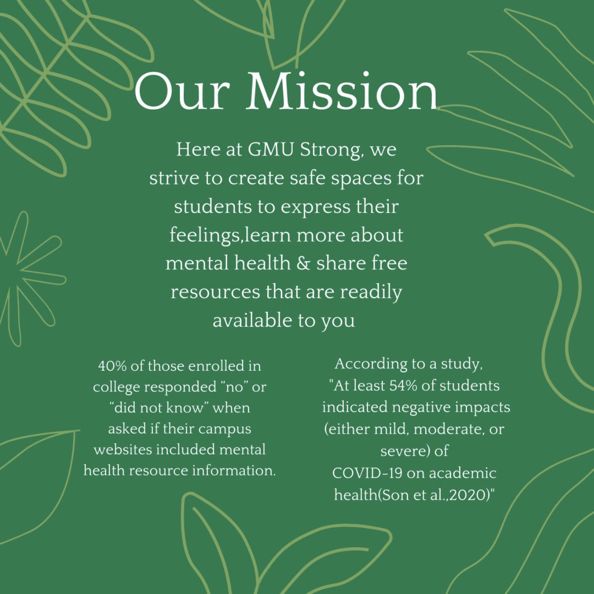 LillyRogersPR's tweet photo. Follow our #gmustrong page on Instagram to stay updated on all the helpful information regarding mental health maintenance during the pandemic. We will be announcing our first #TwitchStream at some point today so stay tuned! #StrongerThanCOVID #MimsPR https://t.co/YtRKfjWPCE