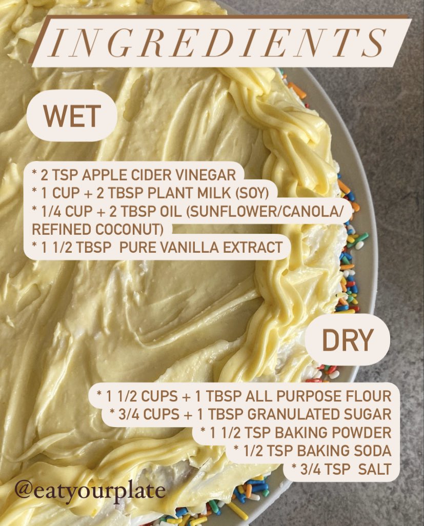 EatYourPlate's tweet photo. Let’s Bake A Cake 🎂 
Eggless &amp; Dairy Free Cake
#vegan #vegancake 
https://t.co/MCj2015U1N https://t.co/RyWJ3k7Z0Q