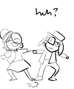 USES IT AS EXCUSE TO DRAW CULTURAL-BASED DANCES 