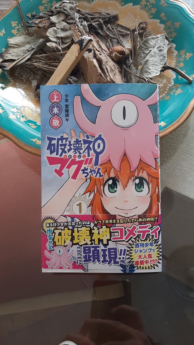 MrDragoon10's tweet photo. Finally got Magu-chan vol. 1! From Japan to Peru, supporting the best new gag manga out there! ついに手に入れた! マグちゃんはすげええ! #破壊神マグちゃん #マグちゃん #ShonenJump #Maguchan https://t.co/1PNx0EEgdk