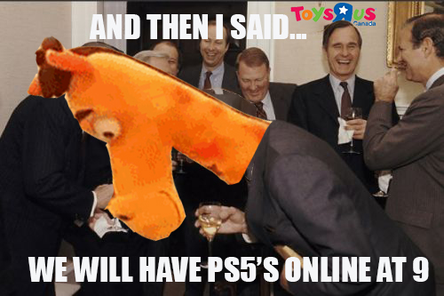 PsgSpecter's tweet photo. @toysruscanada Head Office right now?🤣 https://t.co/U9xpjo5lEv