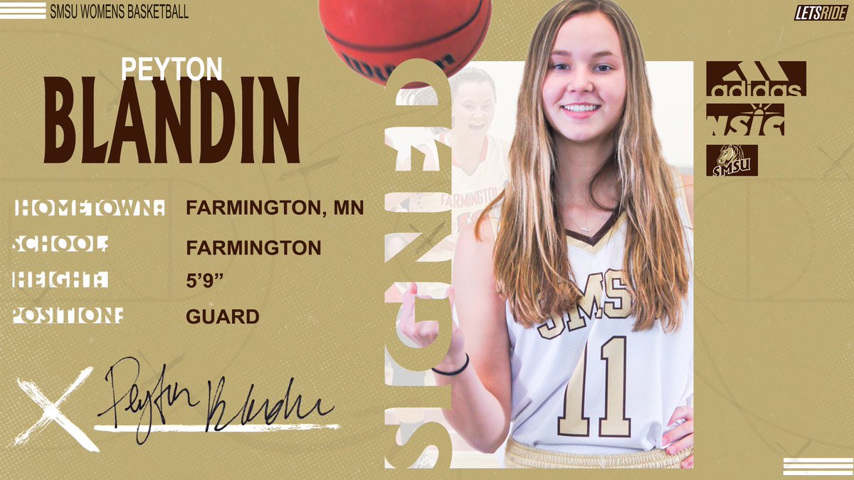 Signed 🖊
Sealed ✉️
Stang 🐴 
 
<a href="/peytonblandin/">Peyton Blandin</a> is officially a Mustang!