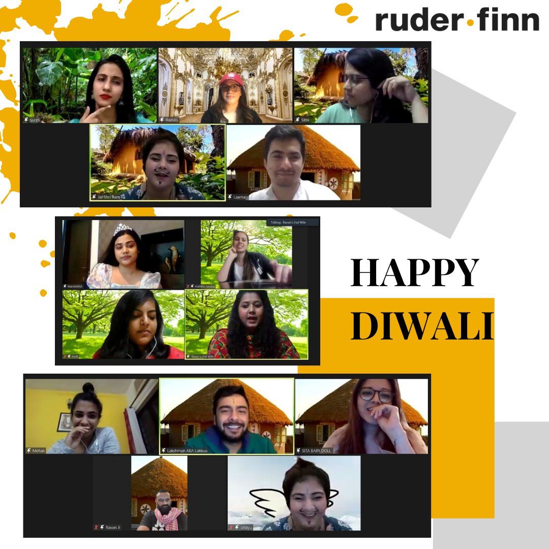 #Ingenious is our middle name...celebrating Ramayana 2.0 in the true RF style! #Diwali

#BigSmallMoments #30days30stories #LifeatRF #RuderFinnIndia