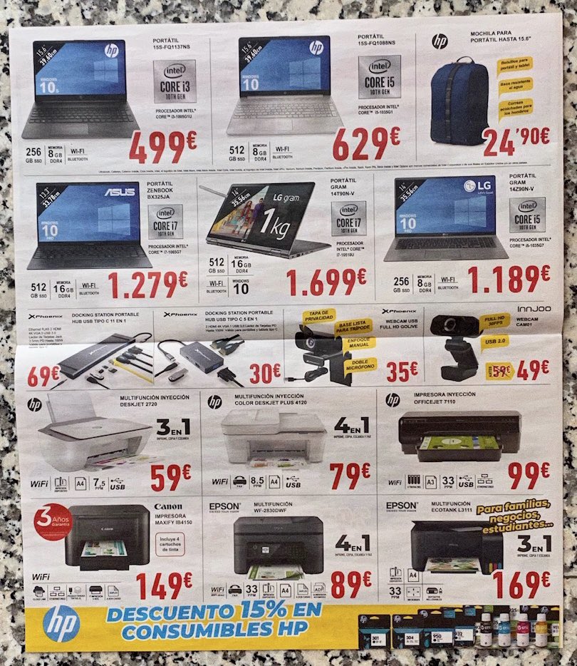 nLineaConTeruel's tweet image. Ofertas en DYNOS Teruel, válidas hasta el día 5 de Diciembre. #Dynos #informatica #telefonia #consumibles #impresoras #pequeñoelectrodomestico.