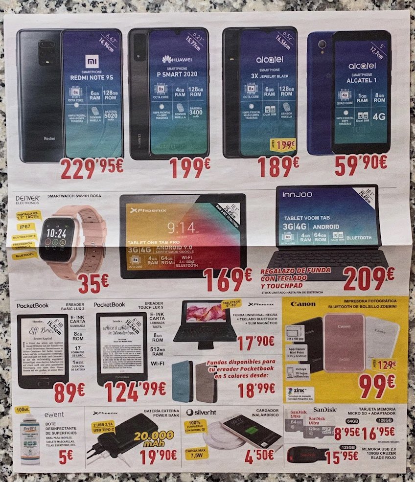 nLineaConTeruel's tweet image. Ofertas en DYNOS Teruel, válidas hasta el día 5 de Diciembre. #Dynos #informatica #telefonia #consumibles #impresoras #pequeñoelectrodomestico.