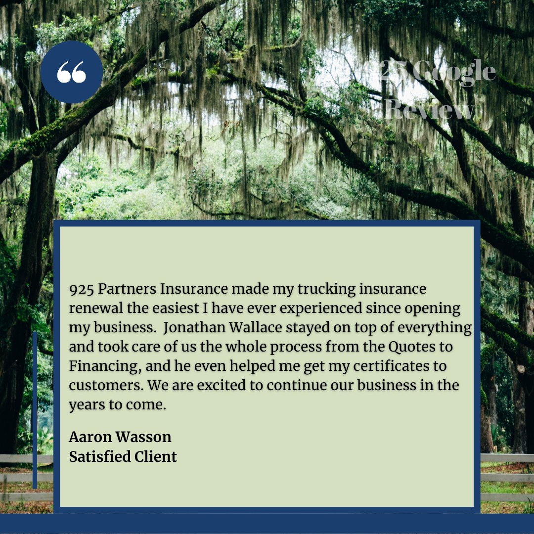 925Partners's tweet photo. We are celebrating this #THANKFULTHURSDAY with our Executive VP, Jon Wallace for this awesome five ⭐ google review!
#Yourebetterwithus
#TrustedPartners
#ProvenProtection https://t.co/TH9rZVqahd