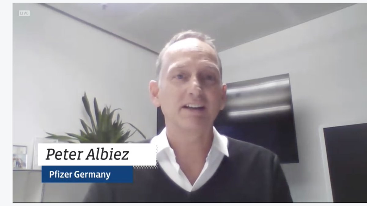 AmChamGermany's tweet photo. "The #CoronaCrisis can only be solved through global cooperation with strong leadership," says Peter Albiez @pasageno from @pfizer_de in our first #IndustryViewpoint and also in light of recent breakthroughs in the search for a vaccine. #TransatlanticBusinessConference #tbc2020 https://t.co/bABOTnWUOX