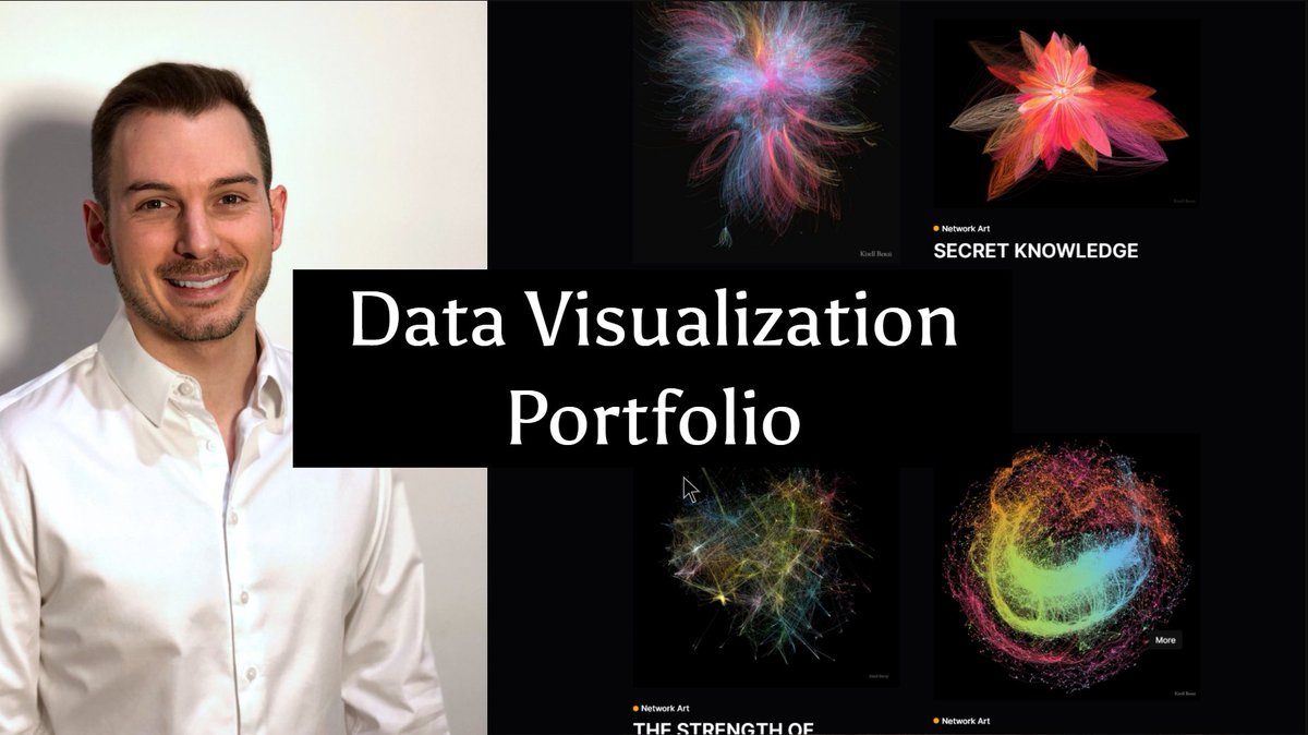 KirellBenzi's tweet photo. I'm starting a YouTube channel to give tips and tricks for those interested in data visualization or data art.

Here is the first video about how and why you need to build a dedicated portfolio.
Hope you'll enjoy it!

https://t.co/CYgJEQ0rrd

#datavizualization #dataart #dataviz https://t.co/EtO3Yj8Zbh