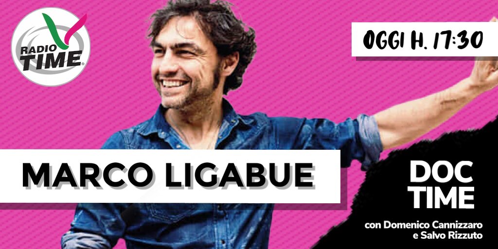 radiotime's tweet photo. Alle 17.30 non perdete l’intervista di @DomenicoDoC a @marcoligabue al #doctime ! In radio e in tv visibile in tutta la Sicilia al canale 91 o 591hd!
👉🏻 https://t.co/PpbgzqH8j8 https://t.co/kG9hkVf6g2