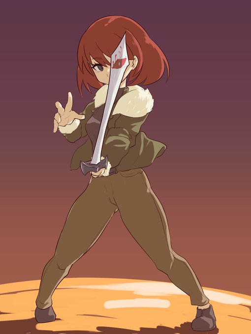 お題箱より:剣に使われてる女の子 