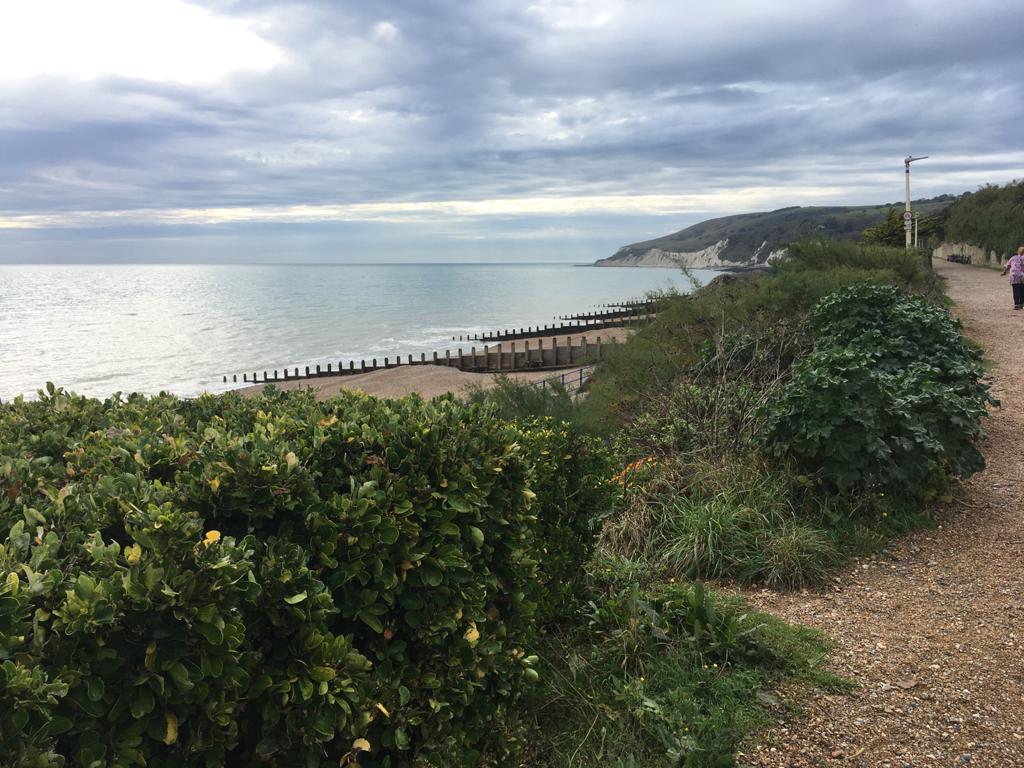 elceastbourne's tweet photo. We have miles of spectacular coastline in Sussex. Just a 15 minute walk from ELC Eastbourne and you are almost at the start of the South Downs national park. https://t.co/Q8zVFa0qR3