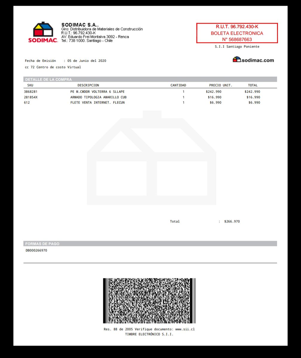 Ivandmc3's tweet photo. @SodimacAyuda   05/06/2020 hice la compra medio el 17/06/2020 una semana después el servicio de armado me indica que las piezas no corresponden, se inicia la anulación de la compra. Hoy 5 meses después, aun no devolvieron mi dinero #sernac #allende #COVID19 https://t.co/QE2Fyycirb