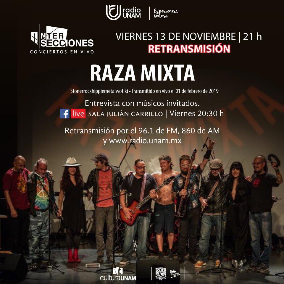 Mañana 9pm <a href="/RadioUNAM/">Radio UNAM</a> 96.1 FM retransmitirá nuestro concierto en Sala Julián Carrillo . Gracias querida <a href="/montsemagia/">Montse Magia</a> . 🎸Yeeeeaaaa🥁
