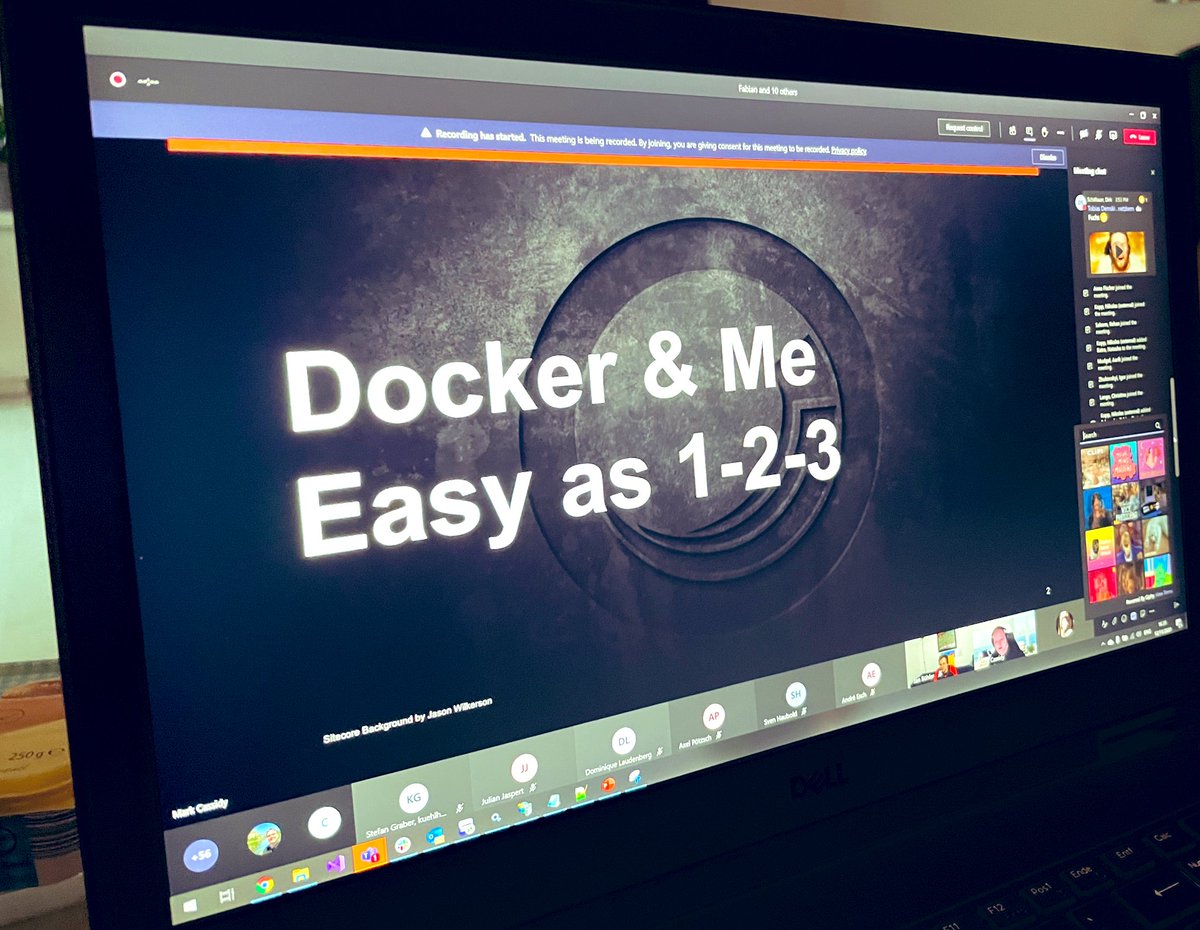 _anbrue's tweet image. Docker and @cassidydotdk - demo time at #sugde 😎 #sitecore #sitecoredocker #sitecorecommunity
