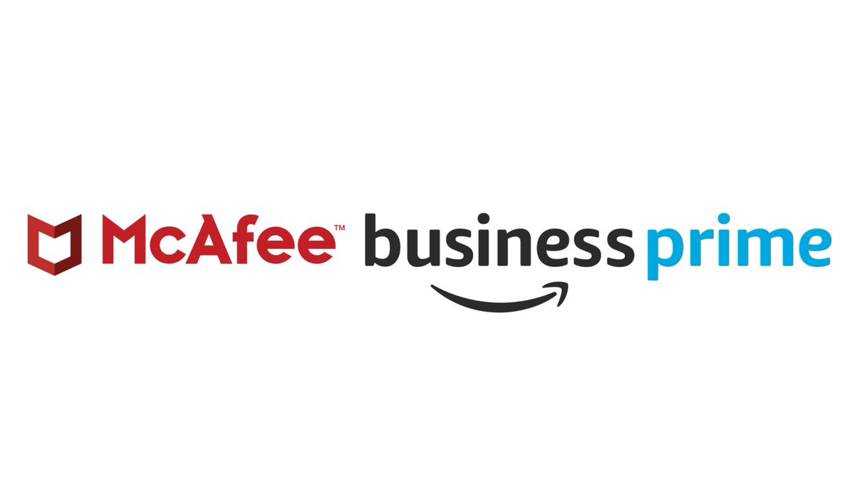 McAfee's tweet photo. McAfee and @amazon Business Prime have now partnered! 🤝 Helping to solve security and IT resource challenges for small business members. 
Read more about this exciting partnership and exclusive offers now available for Business Prime Members in the U.S. https://t.co/gXwgzprzuF https://t.co/U03QRhKrVv