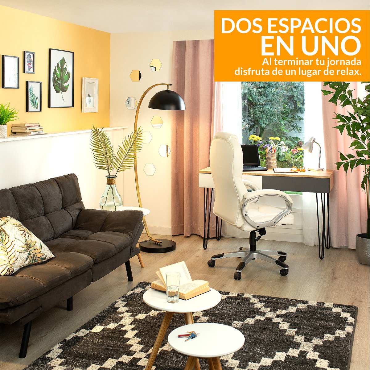 Homecenter_co's tweet photo. ✨Adecúa los espacios para tu teletrabajo 🖥️⌨️ según el tamaño y el lugar de tu hogar.  Transfórmalos 💡en lugares cómodos, agradables y modernos de la siguiente forma 👇🏼✨ https://t.co/p3xRgBElRZ
#HomeOfficeHC #teletrabajo #DecoIdeas #Homecenter https://t.co/qQVH1oMl9x