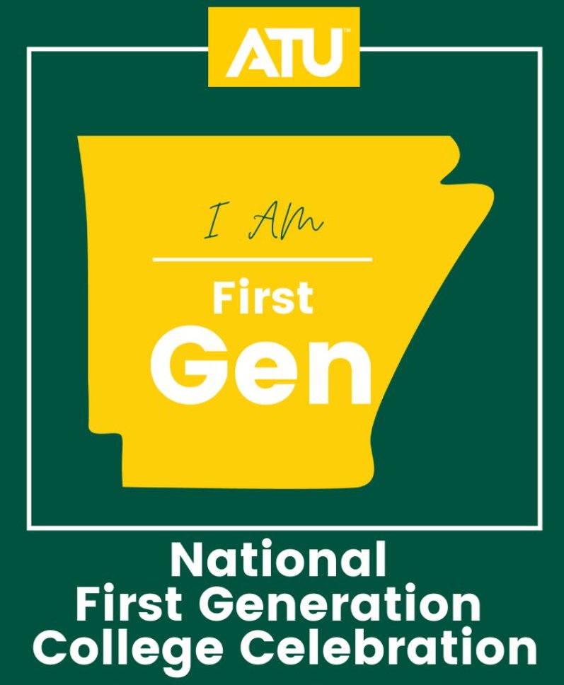 kenwester's tweet photo. 1stGen! High School and College - Grateful, my kids have closed that gap, and now their kids have those opportunities and desires. #CelebrateFirstGen  #ATU #ArkansasTech https://t.co/Wnwx3TzsYM