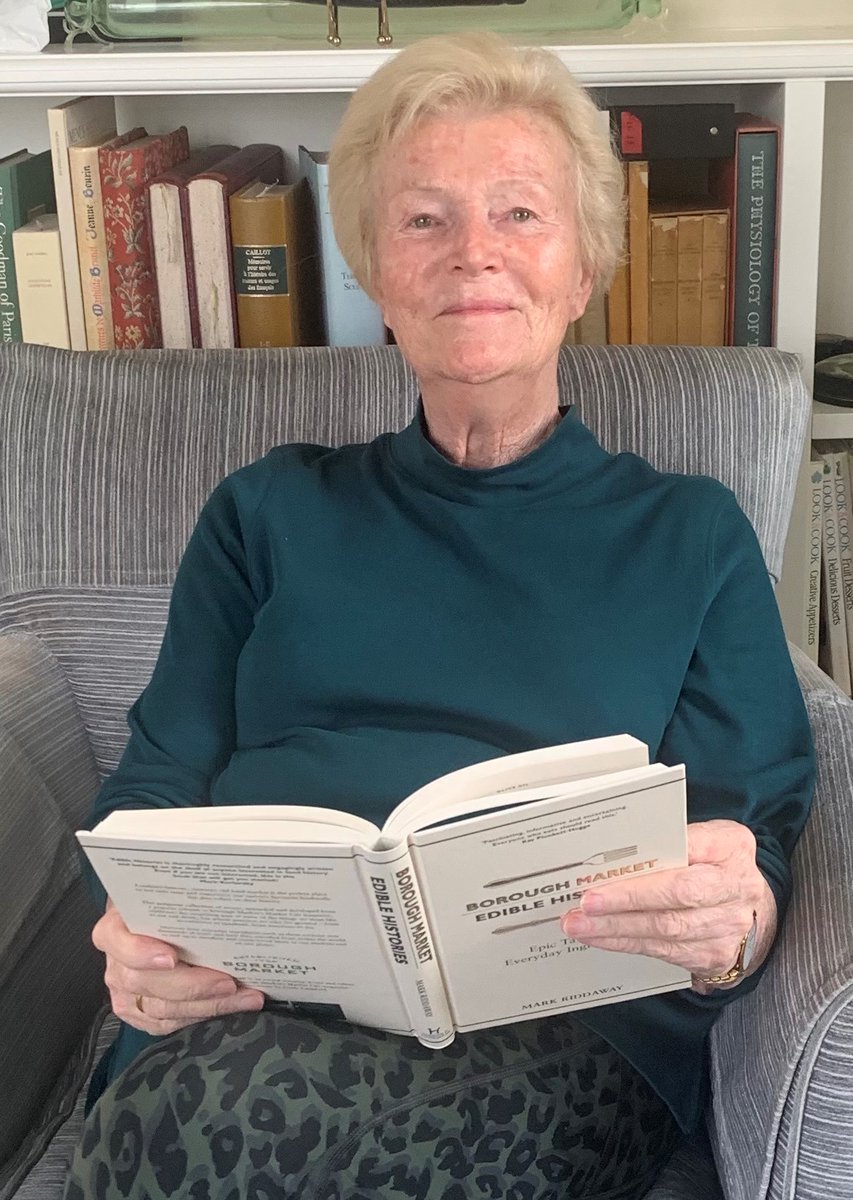 AnneWillan's tweet photo. I just got stuck into a wonderful book by Mark Riddaway called  Borough Market, Edible Histories - as a historian myself it is always interesting to read more about my favorite ingredients, such as coffee from the highlands of Ethiopia! 

@boroughmarket #fascinatingread https://t.co/bHYjc6pAlY