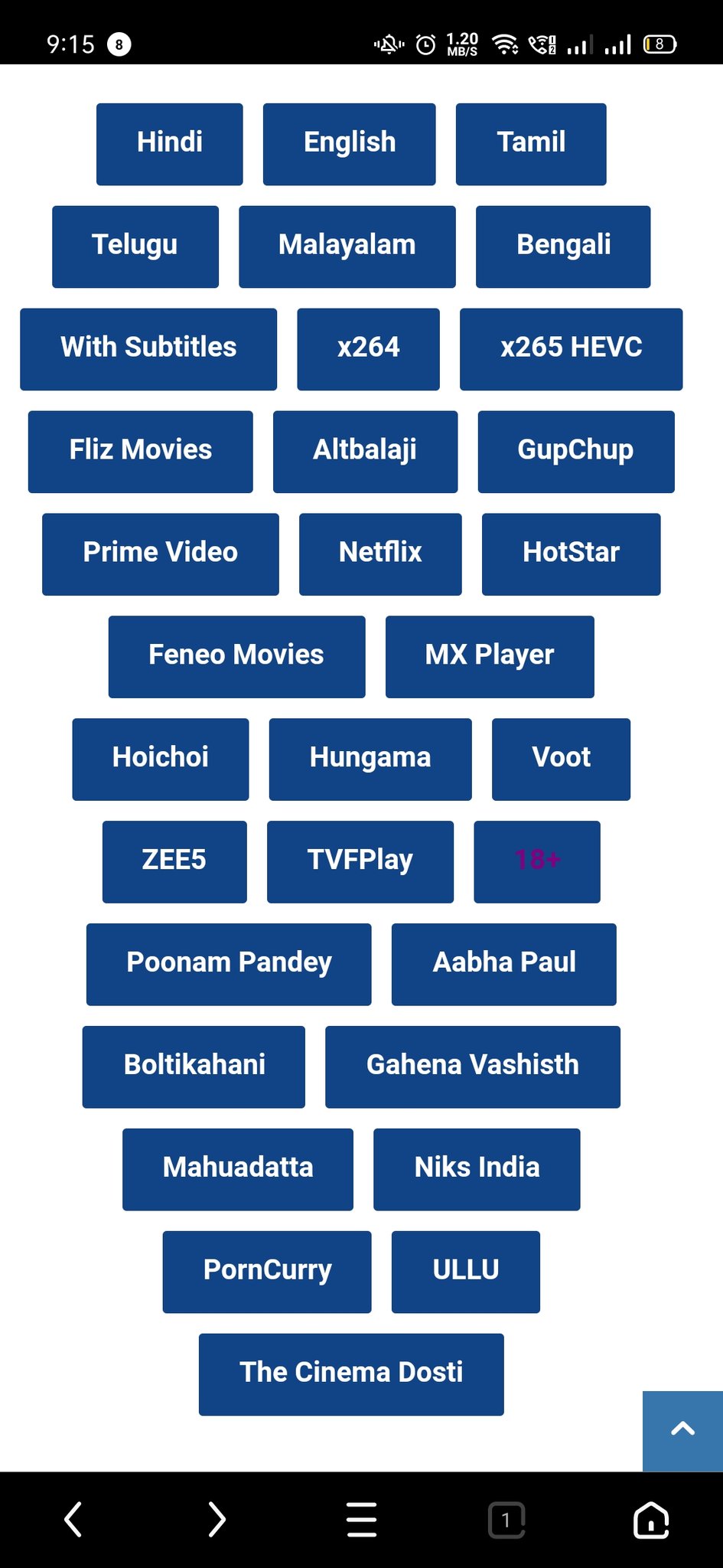 ALL OTT CONTENT ( UNCUT WEB-SERIES & WEB SERIES ) on X: Get my premium  website that doesnt has ads and popup. The site is for 1000 rupess (VPN  excluded) The site