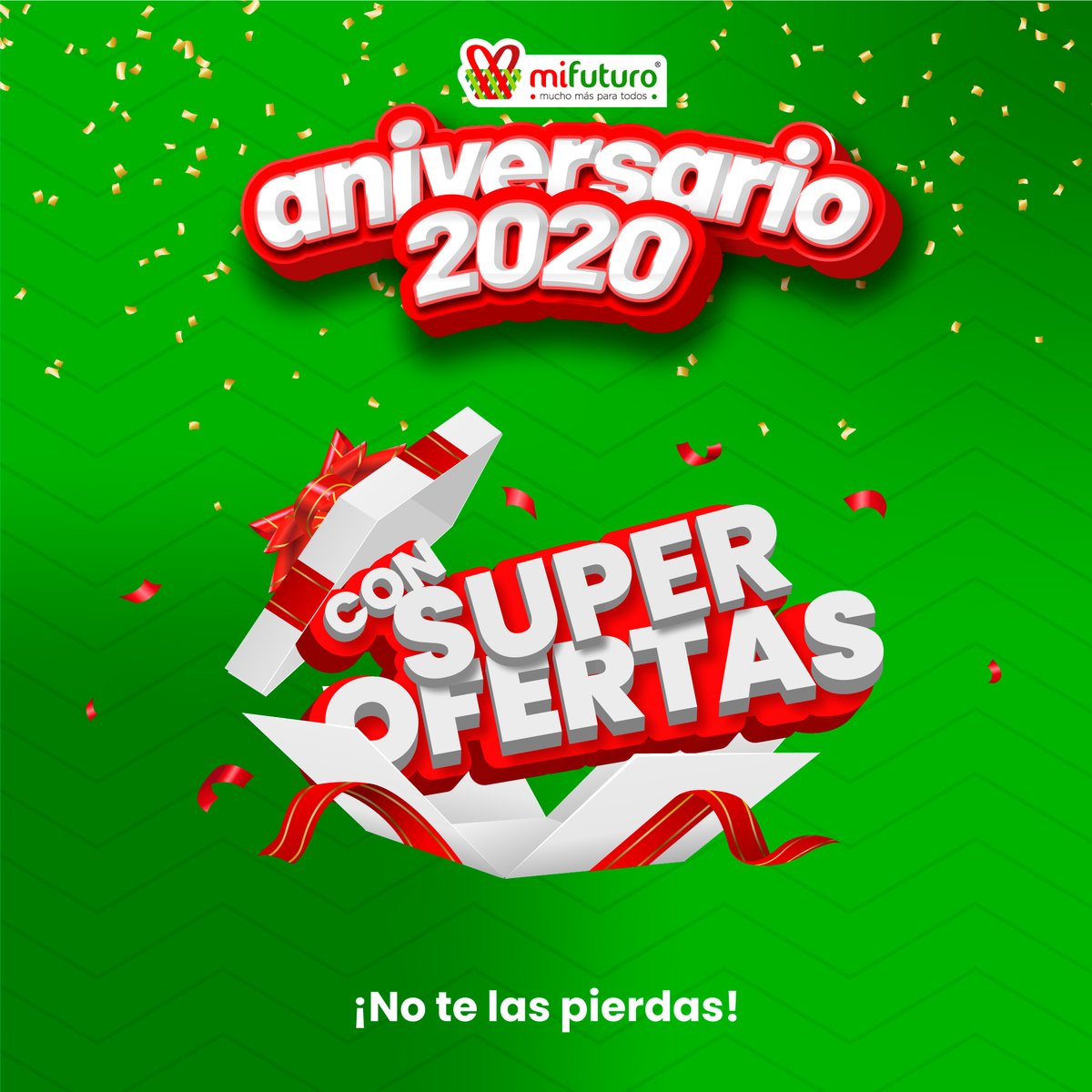 Supermifuturo's tweet photo. Me Gusta si eres de los que aprovecha todas nuestras súper ofertas de aniversario.

Supermercados Mi Futuro, mucho más para todos

.
#valledupar #mifuturo #lapaz #aniversario #preciosbajos #calidad #mifuturoAniversario2020 #superofertas https://t.co/bA5YN38A3B
