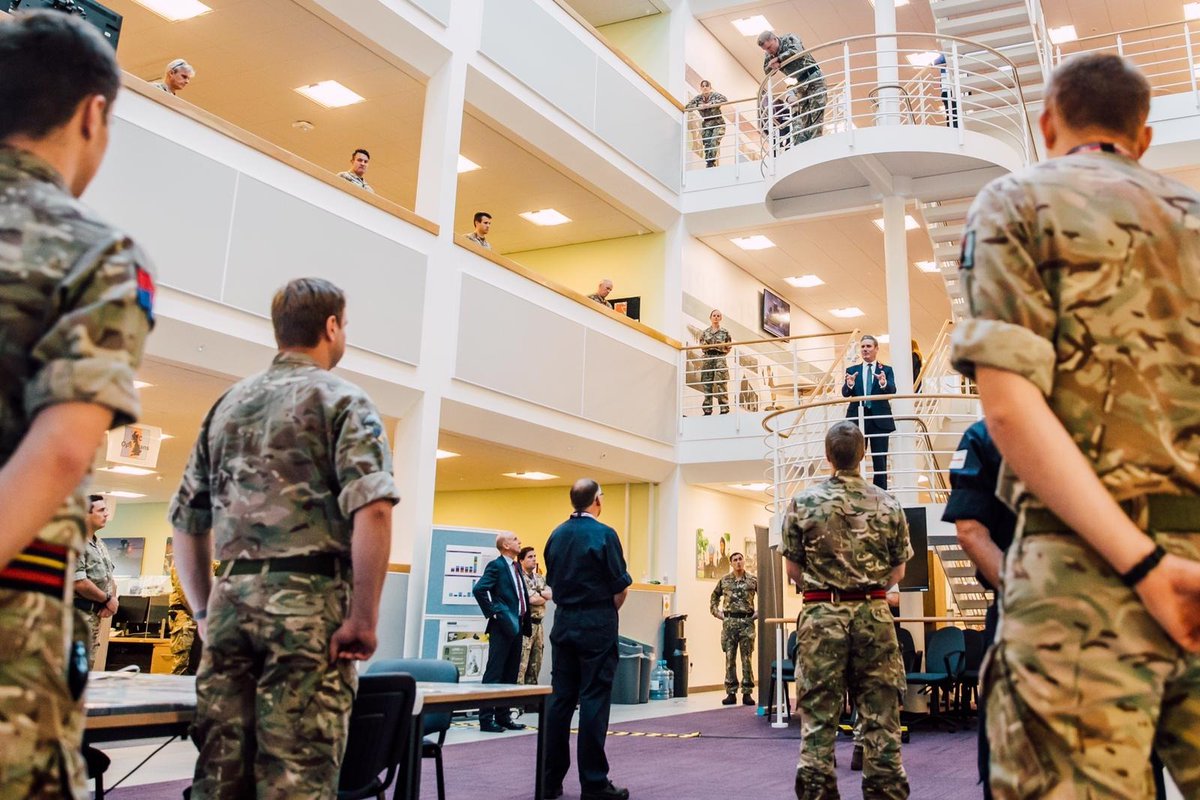 It was an honour to spend the day with the Standing Joint Command.

They have provided vital support in response to Covid-19: delivering protective equipment, running mobile testing and setting up Nightingale hospitals at speed.

Grateful for the opportunity to say thank you.