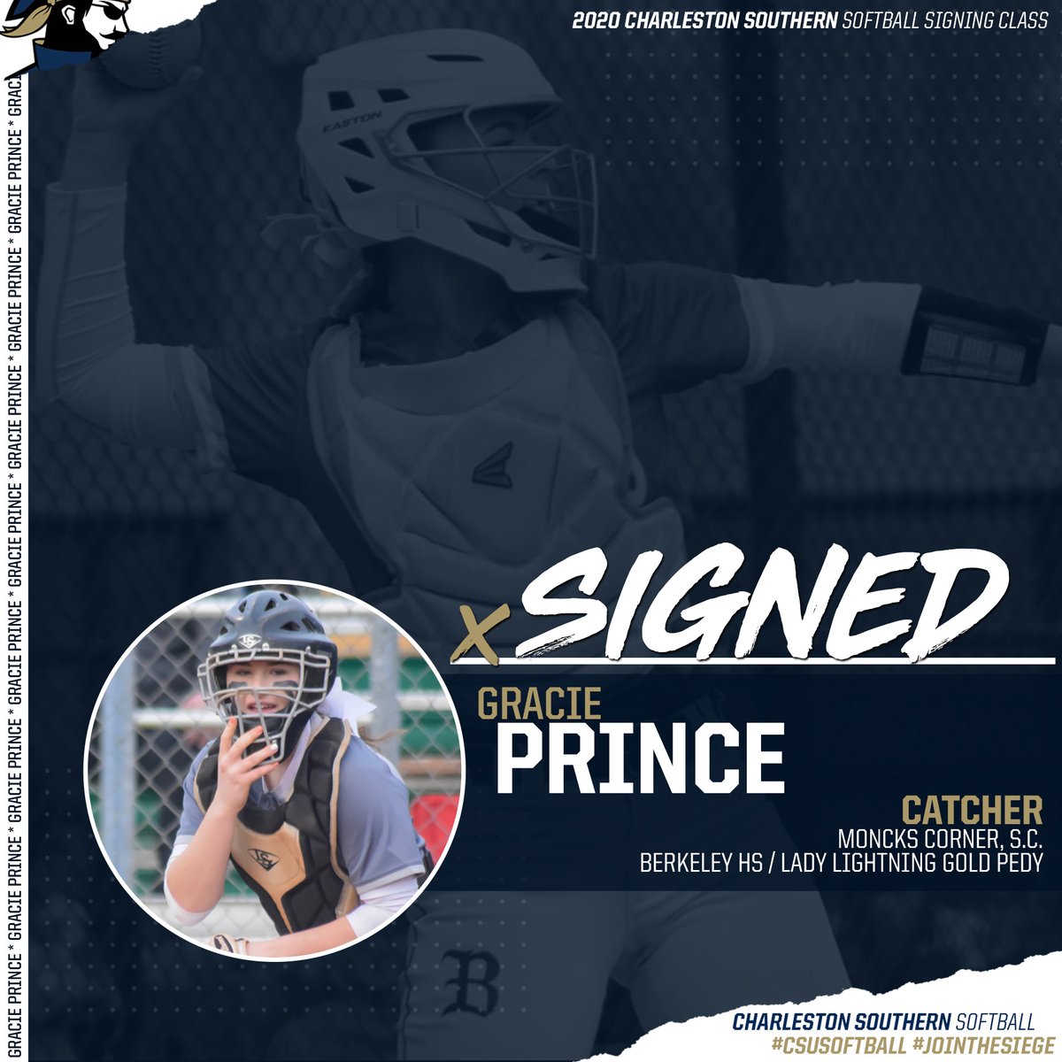 CSUBucsSoftball's tweet photo. This slugger brings a powerful bat and a strong defensive presence to the team. Welcome to @GraciePrince07 to the Buccaneer Family!

#JoinTheSiege https://t.co/gGAkPJ0T21